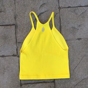 Free People Tops - Free People Bright Yellow Happiness Runs Crop Top Free People Tops - Free People Bright Yellow Happiness Runs Crop Top